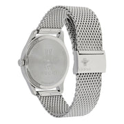  Shop Authentic Gucci G-Timeless Motifs Moon Phase Blue Dial Silver Mesh Bracelet Watch For Men - YA126328 - Luxxuri