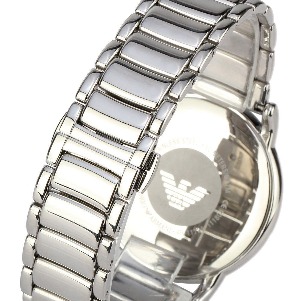  Shop Authentic Emporio Armani Classic Quartz Grey Dial Silver Steel Strap Watch For Men - AR11134 - Luxxuri