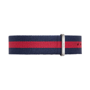  Shop Authentic Daniel Wellington Classic Oxford White Dial Two Tone Nylon Strap Watch For Men - DW00100015 - Luxxuri