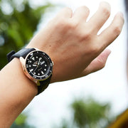  Shop Authentic Seiko 5 Sport SKX Automatic Black Dial Black Silicone Strap Watch For Men - SRPD76K1 - Luxxuri