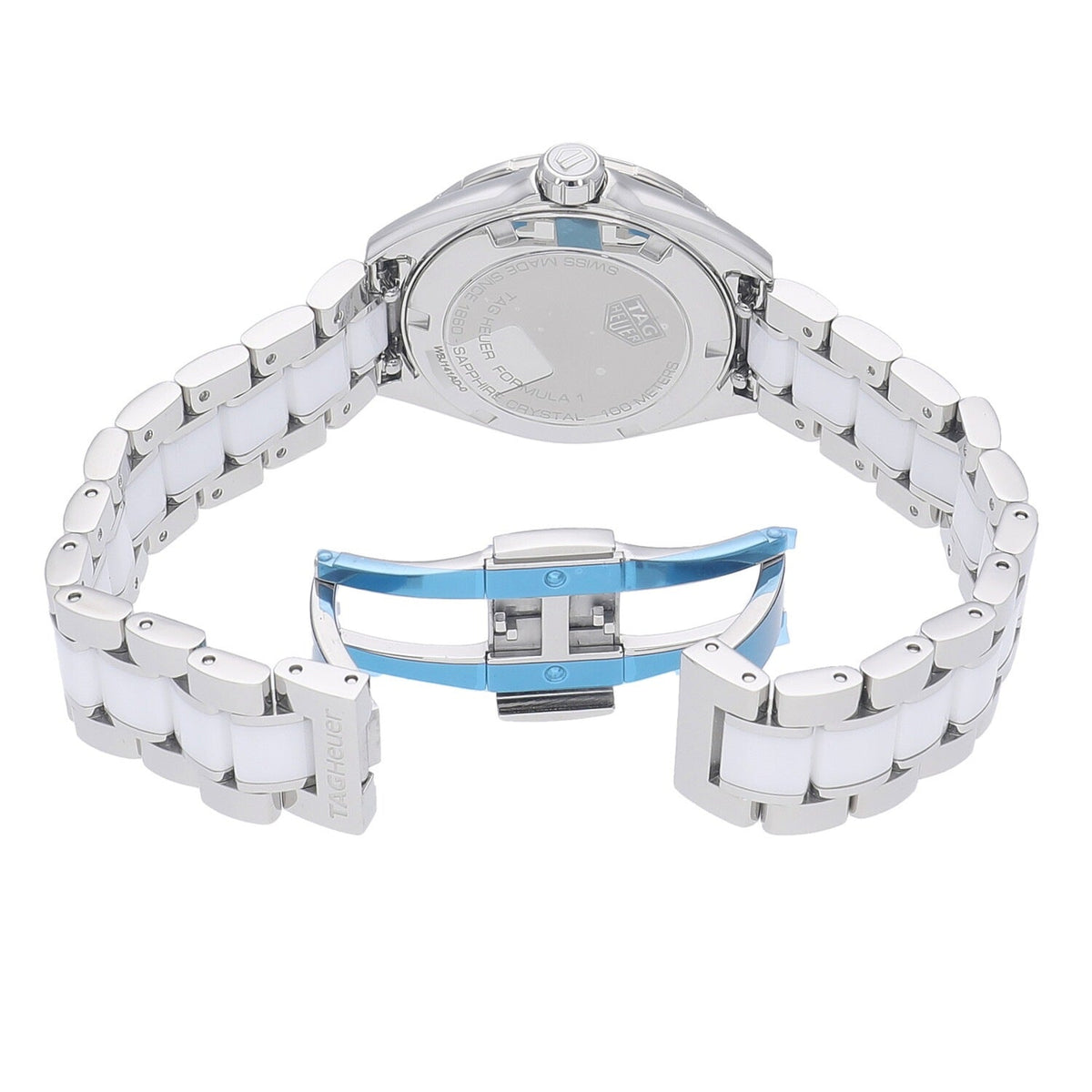 Shop Authentic Tag Heuer Formula 1 Diamonds White Dial Two Tone Steel Strap Watch for Women - WBJ141AD.BA0974 - Luxxuri
