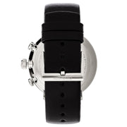  Shop Authentic Calvin Klein High Noon Chronograph White Dial Black Leather Strap Watch for Men - K8M271C6 - Luxxuri
