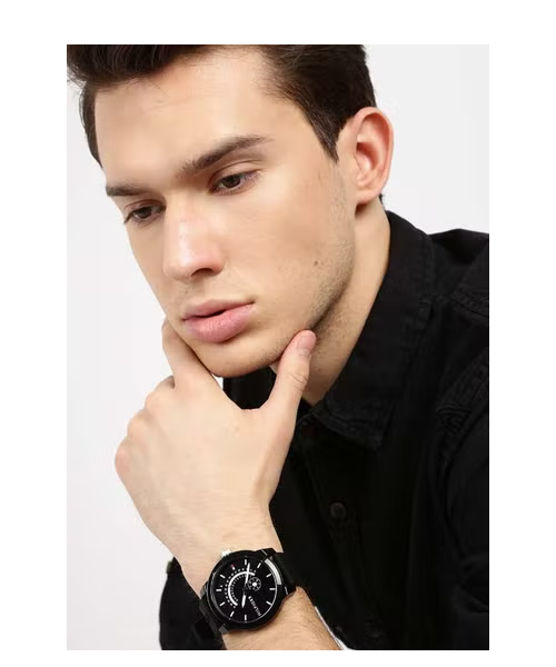  Shop Authentic Tommy Hilfiger Denim Quartz Black Dial Black Rubber Strap Watch for Men - 1791483 - Luxxuri
