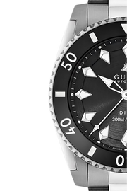  Shop Authentic Gucci Dive Automatic Black Dial Silver Steel Strap Watch for Men - YA136353 - Luxxuri