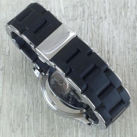  Shop Authentic Marc Jacobs Rock Chronograph Black Dial Black Silicone Strap Watch for Women - MBM2551 - Luxxuri
