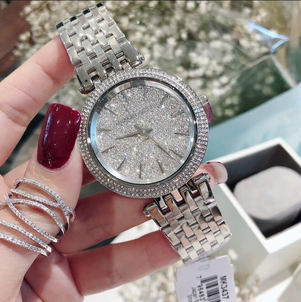  Shop Authentic Michael Kors Darci Silver Dial Silver Steel Strap Watch for Women - MK3437 - Luxxuri