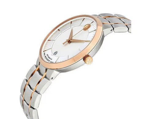  Shop Authentic Movado 1881 Automatic Silver Dial Two Tone Steel Strap Watch For Men - 607063 - Luxxuri