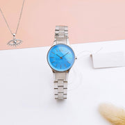  Shop Authentic Calvin Klein Simplicity Blue Dial Silver Steel Strap Watch for Women - K432314N - Luxxuri
