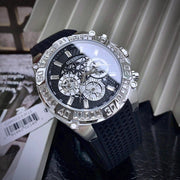  Shop Authentic Guess Trophy Multifunction Black Dial Black Rubber Strap Watch for Men - GW0333G1 - Luxxuri