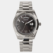  Shop Authentic Guess Connoisseur Black Dial Silver Steel Strap Watch for Men - GW0265G1 - Luxxuri