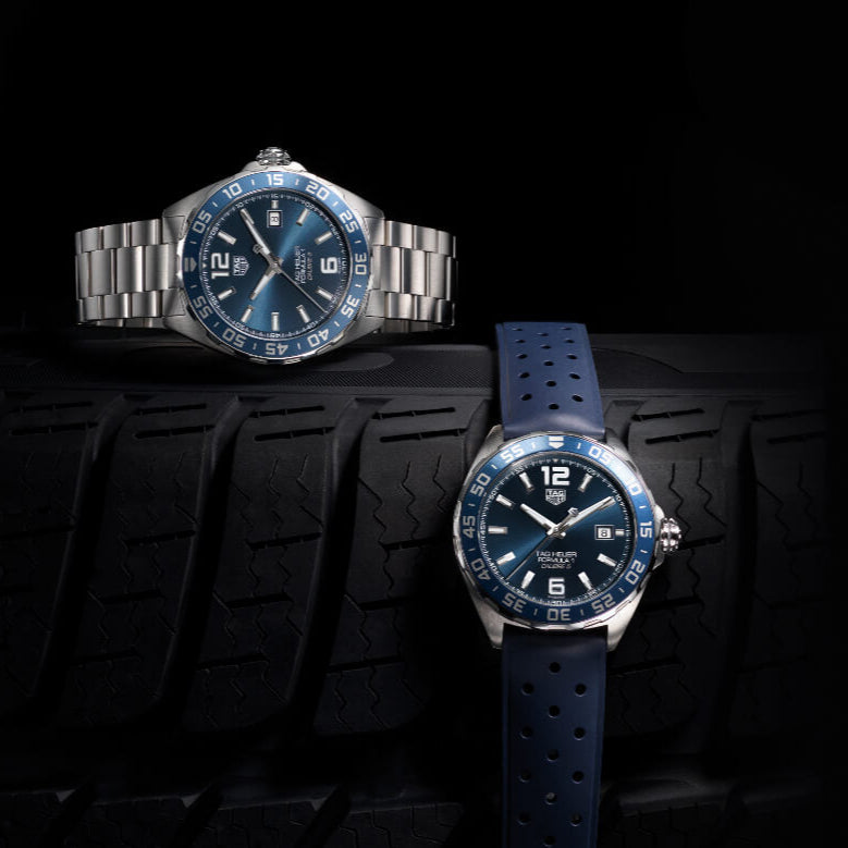  Shop Authentic Tag Heuer Formula 1 Bucherer Blue Edition Blue Dial Blue Calfskin Strap Watch for Men - WAZ2015.FT8023 - Luxxuri