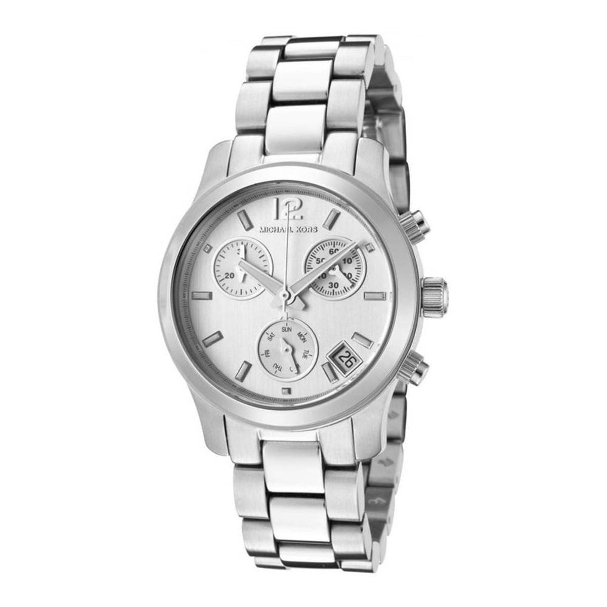 Shop Authentic Michael Kors Runway Silver Dial Silver Steel Strap Watch for Women - MK5428 - Luxxuri