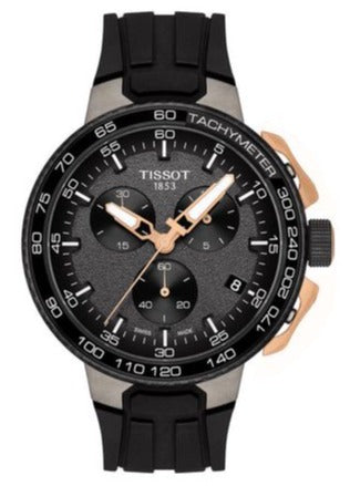 Shop Authentic Tissot T Race Cycling Chronograph Black Dial Black Rubber Strap Watch For Men - T111.417.37.441.07 - Luxxuri