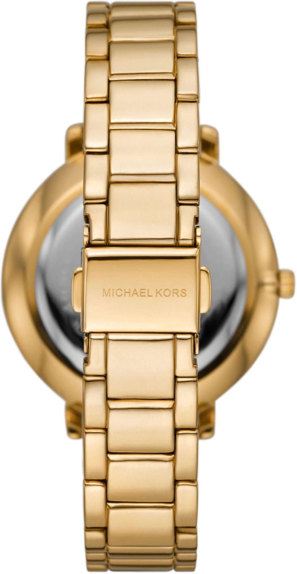  Shop Authentic Michael Kors Pyper Three-Hand Black Dial Gold Steel Strap Watch For Women - MK4593 - Luxxuri