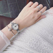  Shop Authentic Marc Jacobs Courtney Mother of Pearl White Dial Silver Steel Strap Watch for Women - MJ3459 - Luxxuri