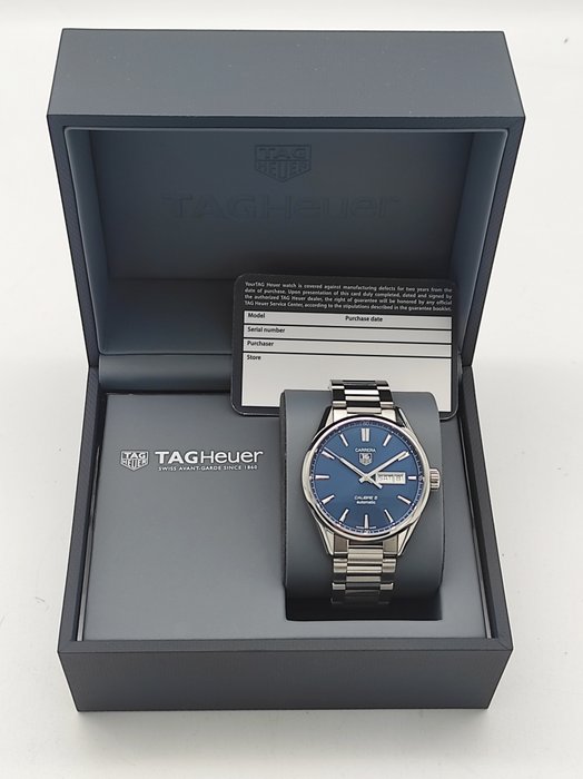 Shop Authentic Tag Heuer Carrera Blue Dial Watch for Men - WAR201E.BA0723 - Luxxuri