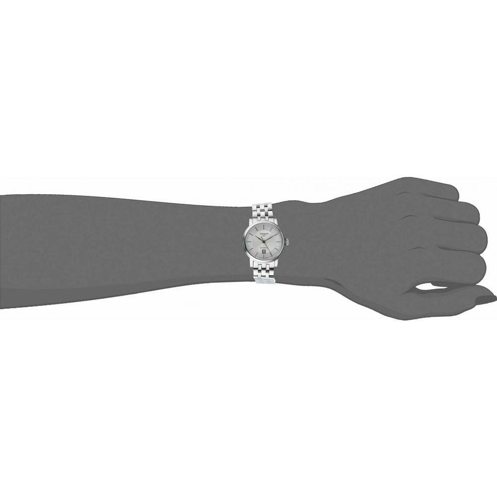  Shop Authentic Tissot T Classic Carson Premium Silver Dial Silver Steel Strap Watch for Women - T122.207.11.031.00 - Luxxuri