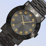  Shop Authentic Marc Jacobs Amy Black Dial Black Steel Strap Watch for Women - MBM8595 - Luxxuri