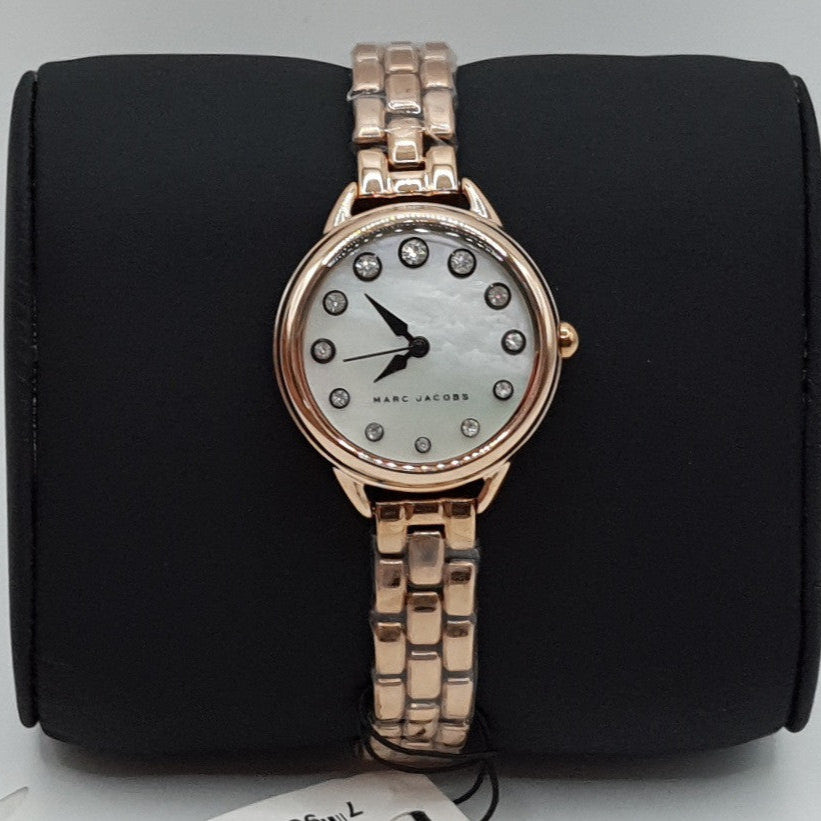  Shop Authentic Marc Jacobs Betty Mother of Pearl White Dial Rose Gold Steel Strap Watch for Women - MJ3511 - Luxxuri