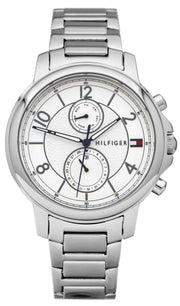  Shop Authentic Tommy Hilfiger Claudia White Dial Silver Steel Strap Watch for Women - 1781819 - Luxxuri