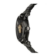  Shop Authentic Versace Palazzo Empire Quartz Black Dial Black Steel Strap Watch For Men - VEDB00518 - Luxxuri