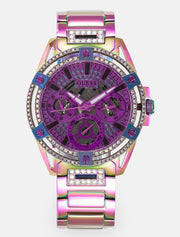  Shop Authentic Guess Queen Multicolor Dial Multicolor Steel Strap Watch For Women - GW0464L4 - Luxxuri