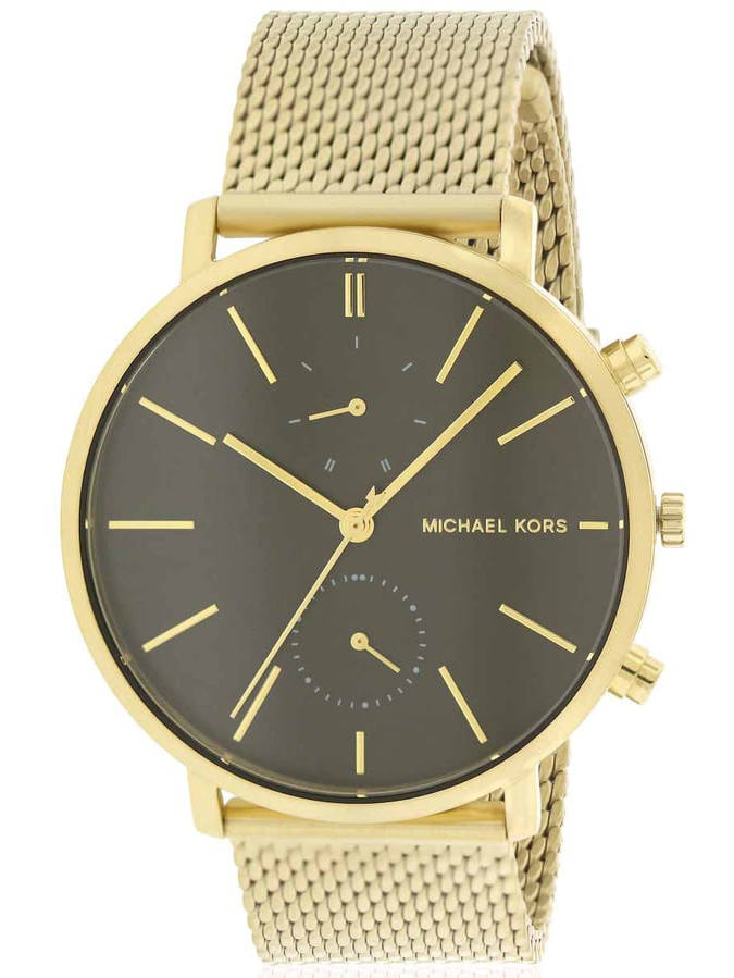  Shop Authentic Michael Kors Jaryn Black Dial Gold Steel Strap Watch for Men - MK8503 - Luxxuri