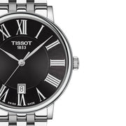  Shop Authentic Tissot Carson Premium Black Dial Silver Steel Strap Watch For Men - T122.410.11.053.00 - Luxxuri