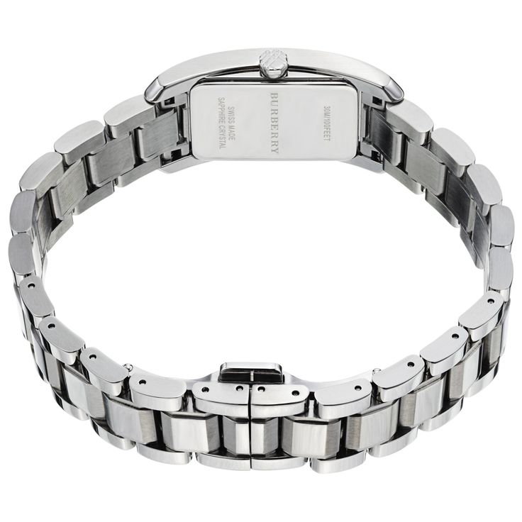  Shop Authentic Burberry Heritage Silver Dial Silver Steel Strap Watch For Women - BU9500 - Luxxuri