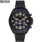  Shop Authentic Hugo Boss Driver Black Dial Black Steel Strap Watch for Men - 1513277 - Luxxuri