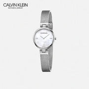  Shop Authentic Calvin Klein Authentic Mother of Pearl Dial Silver Mesh Bracelet Watch for Women - K8G2312E - Luxxuri