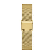  Shop Authentic Guess Iconic Diamonds Gold Dial Gold Mesh Bracelet Watch For Women - GW0477L2 - Luxxuri