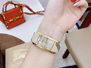  Shop Authentic Burberry The Pioneer Rose Gold Dial Haymarket Brown Leather Strap Watch for Women - BU9408 - Luxxuri