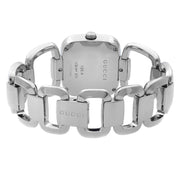  Shop Authentic Gucci G Gucci Diamonds Black Dial Silver Steel Strap Watch For Women - YA125406 - Luxxuri
