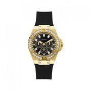  Shop Authentic Guess Venus Diamonds Black Dial Black Rubber Strap Watch for Women - GW0118L1 - Luxxuri