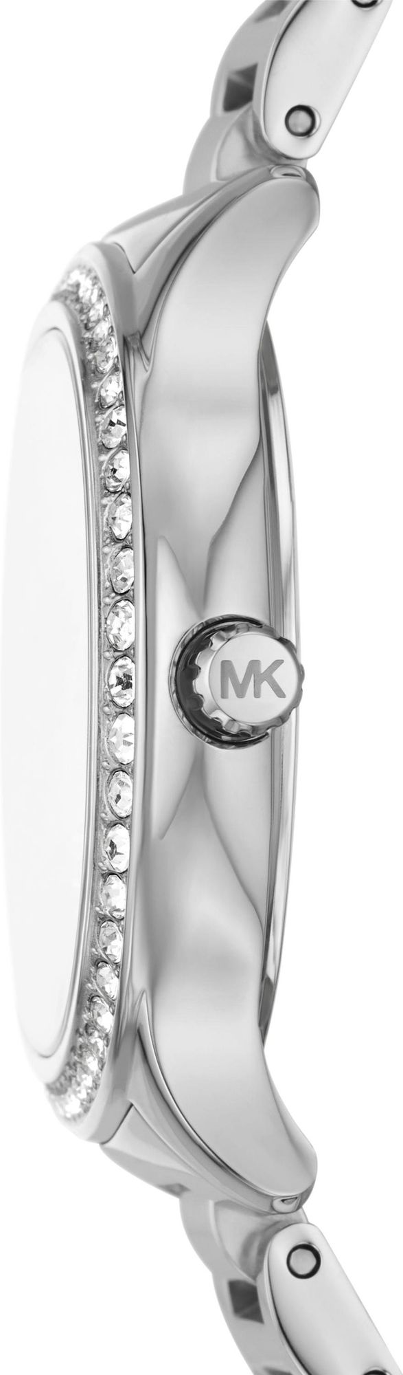  Shop Authentic Michael Kors Sage Three-Hand White Dial Silver Steel Strap Watch for Women - MK4807 - Luxxuri