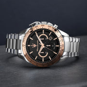  Shop Authentic Maserati Traguardo Chronograph Limited Edition Black Dial Silver Steel Strap Watch For Men - R8873612047 - Luxxuri
