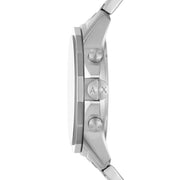  Shop Authentic Armani Exchange Outerbanks Chronograph Silver Dial Silver Steel Strap Watch For Men - AX7141 - Luxxuri