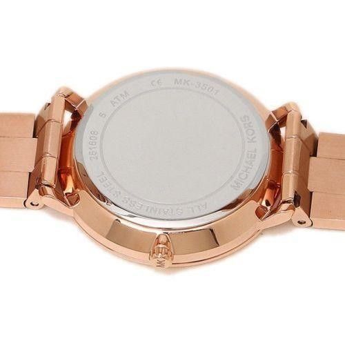  Shop Authentic Michael Kors Jaryn Quartz Rose Gold Dial Rose Gold Steel Strap Watch For Women - MK3501 - Luxxuri