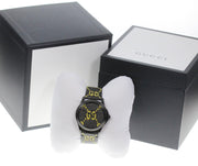  Shop Authentic Gucci G Timeless Ghost Black Dial Black Leather Strap Watch For Men - YA1264019 - Luxxuri