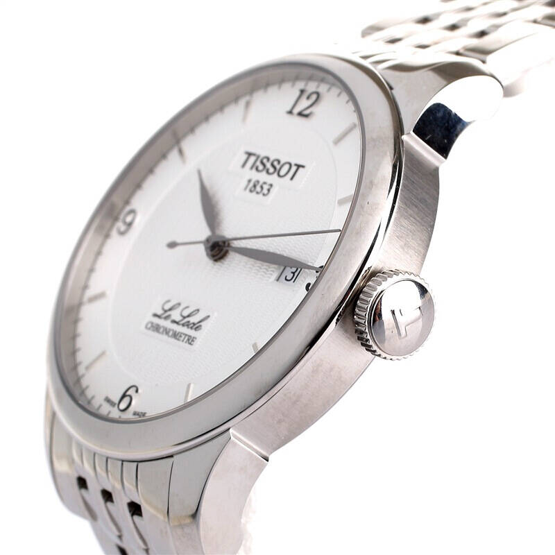  Shop Authentic Tissot Le Locle Automatic Cosc White Dial Silver Steel Strap Watch For Men - T006.408.11.037.00 - Luxxuri
