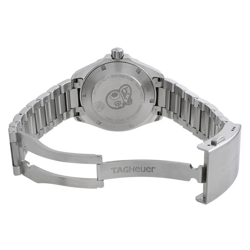  Shop Authentic Tag Heuer Aquaracer Automatic Black Dial Silver Steel Strap Watch for Men - WAY2110.BA0928 - Luxxuri