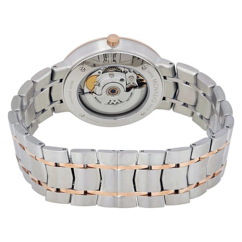  Shop Authentic Movado 1881 Automatic Silver Dial Two Tone Steel Strap Watch For Men - 607063 - Luxxuri