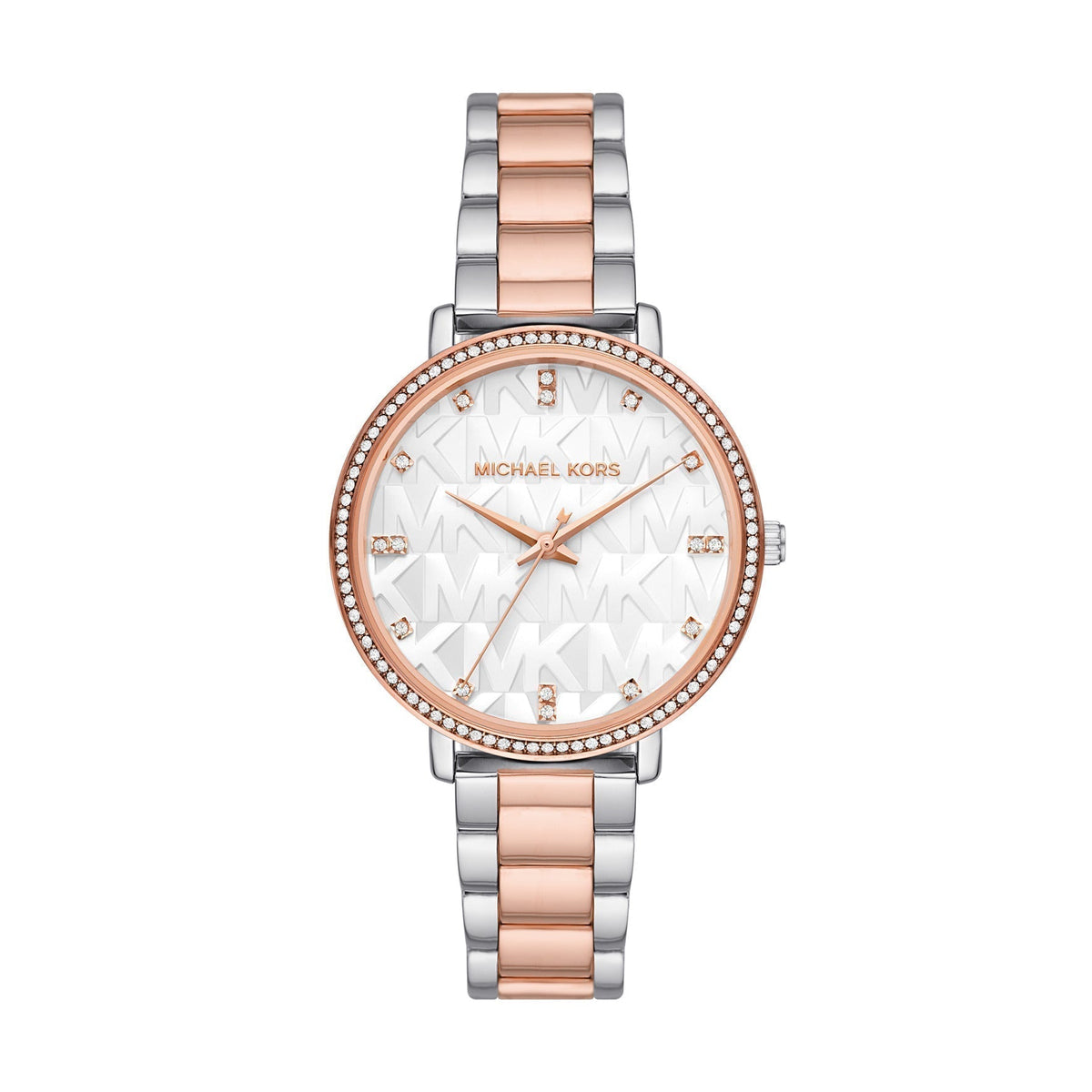  Shop Authentic Michael Kors Pyper Quartz White Dial Two Tone Steel Strap Watch For Women - MK4667 - Luxxuri
