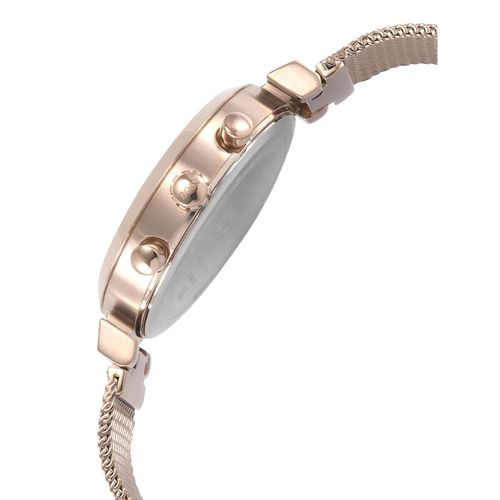  Shop Authentic Hugo Boss Flawless White Dial Gold Mesh Bracelet Watch for Women - 1502553 - Luxxuri