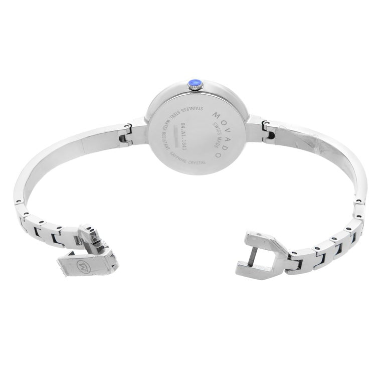  Shop Authentic Movado Bela Museum Pink Dial Silver Steel Strap Watch For Women - 0606596 - Luxxuri