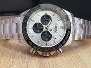  Shop Authentic Hugo Boss Ikon White Dial Silver Steel Strap Watch for Men - 1512964 - Luxxuri