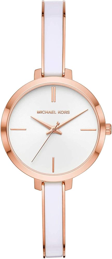  Shop Authentic Michael Kors Jaryn Analog White Dial Two Tone Steel Strap Watch For Women - MK4342 - Luxxuri