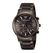  Shop Authentic Emporio Armani Classic Chronograph Grey Dial Grey Steel Strap Watch For Men - AR2454 - Luxxuri
