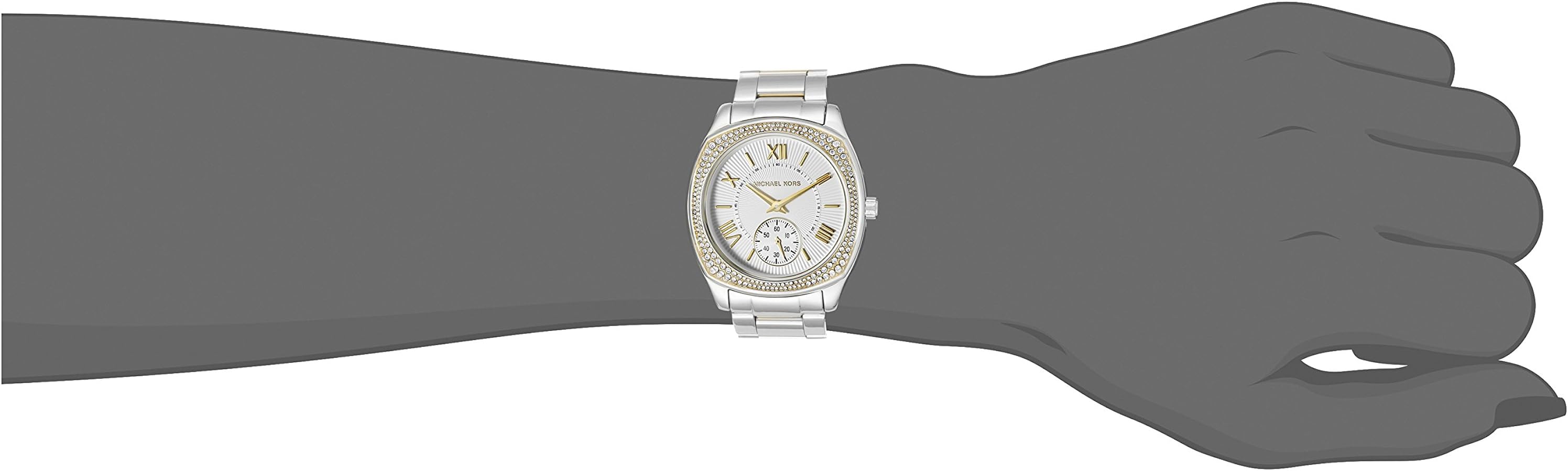  Shop Authentic Michael Kors Bryn Silver Dial Silver Steel Strap Watch For Women - MK6277 - Luxxuri